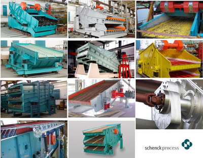 世界知名振動(dòng)設(shè)備研發(fā)企業(yè)申克振動(dòng)篩系列解析